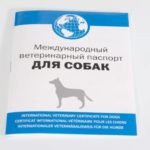 Ветеринарный паспорт - Образец